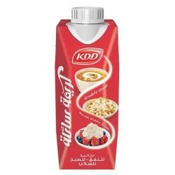 كريمه للخفق طويلة الامد 250جم كي دي دي