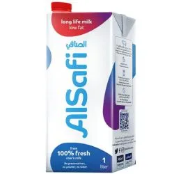 الصافي حليب طويل الأجل قليل الدسم