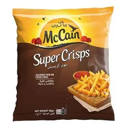 McCain Super Crisps Skin On Seasoned Fries 750g