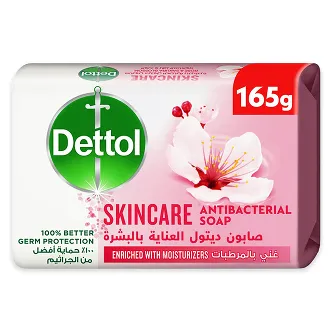 Dettol Skincare Bar Soap Rose & Sakura Blossom Scent