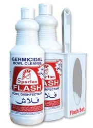 Spartan Flash Disinfectant + Brush