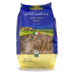 Natureland Organic Whole Wheat Penne Pasta 500g
