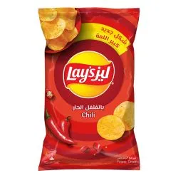 ليز رقائق بطاطس بالفلفل الحار