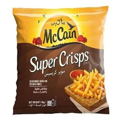 McCain Super Crisps Skin On Seasoned Fries 1.5kg