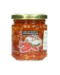 Casa Rinaldi Garlic Oil & Hot Pepper Sauce