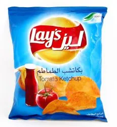 ليز - رقائق بطاطس بكاتشب الطماطم