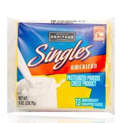 American Heritage Singles Swiss Cheese Slice