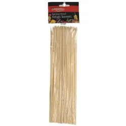 Bar-Be-Quick Bamboo Wood Kebab Skewers