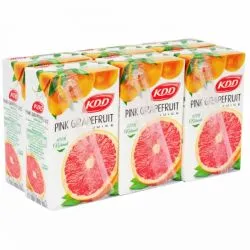 KDD Pink Grapefruit Juice 6x250ml