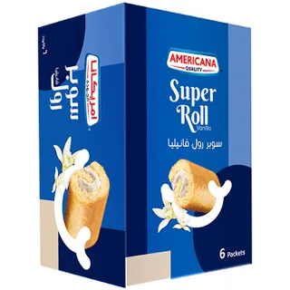 أمريكانا سوبر رول كيك بالفانيلا
