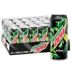 Mountain Dew Soft Drink Can