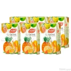 KDD Cocktail Fruit Drink 6x250ml