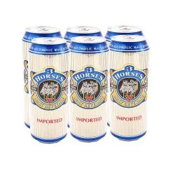 3 Horses Alcohol Free Malt Beverage Can