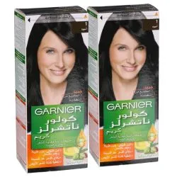 غارنييه كولور ناتشورالز برمننت هير كولور كريم رقم 1 أسود توين باك