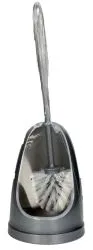 Arix Grey Toilet Brush With Container