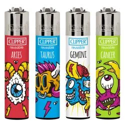 Clipper Classic Design Lighter Mixed Designs