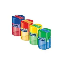 Staedtler Double Pencil Sharpener With Container
