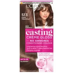 L'Oreal Paris Casting Creme Gloss Conditioning Color Iced Truffle 513