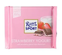 Ritter Sport Chocolate Strawberry Yoghurt