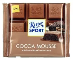Ritter Sport Cocoa Mousse Alpine Milk Chocolate