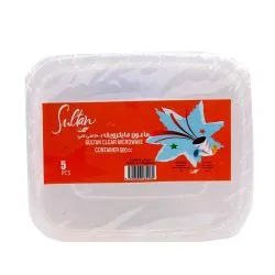Sultan 500CC Clear Microwave Container