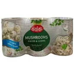 Al Alali Mushrooms Pieces & Stems 3-Pack