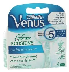 Gillette Venus Embrace Sensitive 5 Blades Razor
