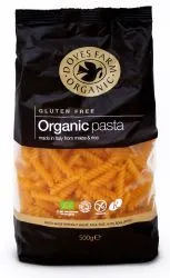 Doves Farm Organic Gluten Free Maize & Rice Fusilli Pasta