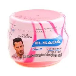 Elsada Professional Styling Pink Hair Gel 500ml