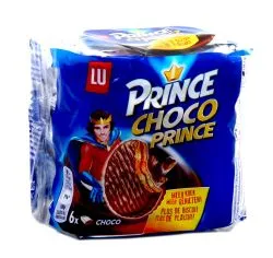 Lu Choco Prince Chocolate Biscuits 6x28.5g