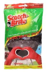 Scotch Brite Extra Heavy Duty Household Large Gloves