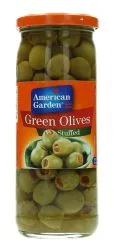 American Garden Stuffed Green Olives 450g