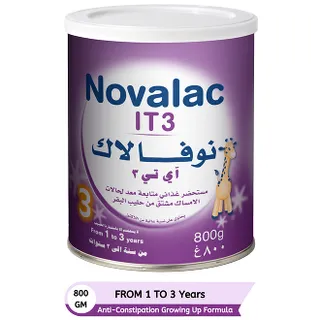 Novalac IT3 Anti-Constipation Growing Up Formula From 1-3 Years 800g