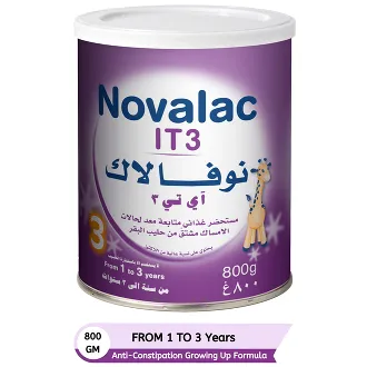 Novalac IT3 Anti-Constipation Growing Up Formula From 1-3 Years 800g