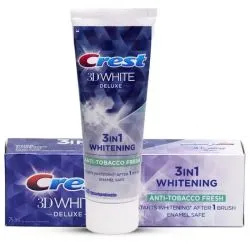 Crest 3D White Deluxe Anti Tobacco Fresh Toothpaste 75ml