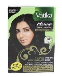 Vatika Henna Natural Black 1 Hair Colours 