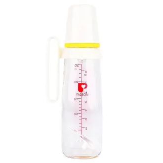Pigeon Peristaltic Nursing Bottle With Handle