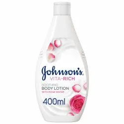 Johnson's Body Care Vita Rich Soothing Body Lotion With Rose Water