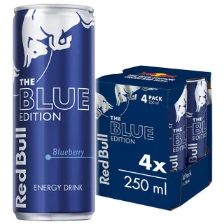 ريد بُل مشروب طاقة إصدار أزرق توت أزرق 250ml (4 Pack)