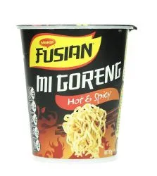 Maggi Fusian Mi Goreng Hot & Spicy Noodles Cup