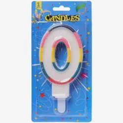 Tc-Party Candle 0 With Holder