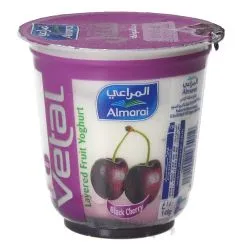 Almarai Black Cherry Fruit Layered Yoghurt