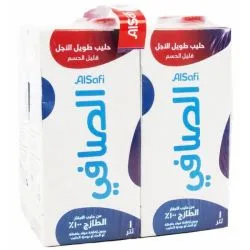 الصافي حليب طويل الأجل قليل الدسم