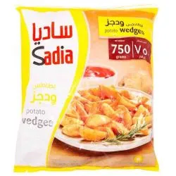 ساديا بطاطس ويدجز متبلة 750 جم