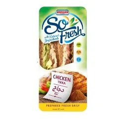 Americana So Fresh Chicken Tikka Black Bread Sandwich
