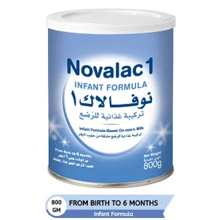 Novalac Stage 1 Infant Formula From 0-6 Months 800g