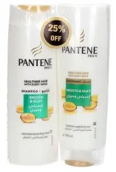Pantene Pro-V Smooth & Silky Shampoo + Conditioner