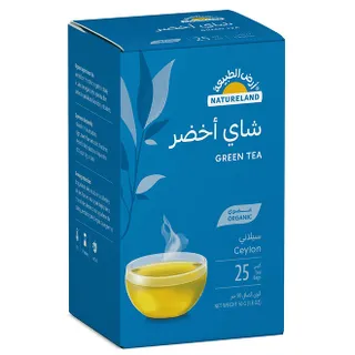 أرض الطبيعة شاي أخضر