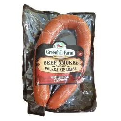 greenhill Farm Beef Polska Kielbasa Smoked Sausage