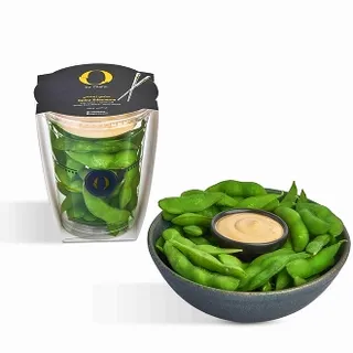 Oishii Spicy Edamama With Sauce